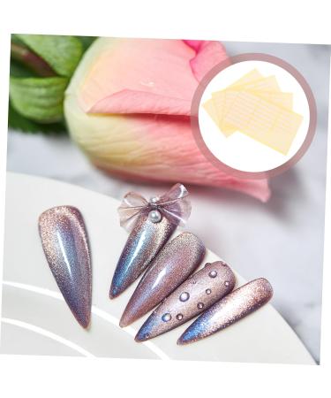 Healeved 4 Sheets Shear- Double-sided Adhesive Tape Tapes for Nail Transparent Tape Nail Displaying Tape Nail Display Stands Tape for Nails Carpet Tape Red Double Sided Nail Supplies - Buy Online on GoSupps.com