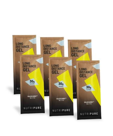 Nutripure | Gel nerg tique Longue Distance | Go t Neutre | Haute Tol rance Digestive | Sans Conservateurs | 30g de Glucides | Sport d Endurance (Course Trail V lo Triathlon) 5 g (Lot de 6)