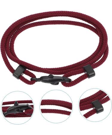 GALPADA Dolphin Whale Bracelet Gift Girls Bracelets Girls Gift Ocean Bracelets Anklet Bracelets for Women Bracelet for Charms Girl Gifts Dolphin Bracelet Miss Jewelry Rope 56x2.5cm Claret - Buy Online on GoSupps.com