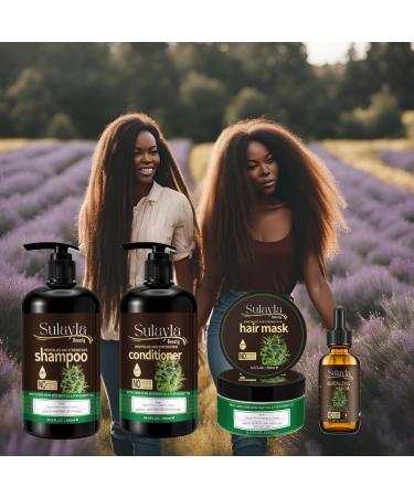 Sulayla Beauty Revitalizing Hair Oil -100% Pure and Natural for Silkier stronger Hair - Contains Rosemary and Peppermint Oil - 30ml. - Buy Online on GoSupps.com
