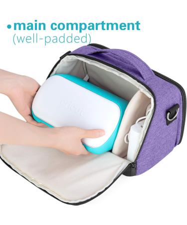 LUXJA Carrying Case for Cricut Joy & Tool Set - Purple (Bag Only) | Patent Design - Buy Online on GoSupps.com