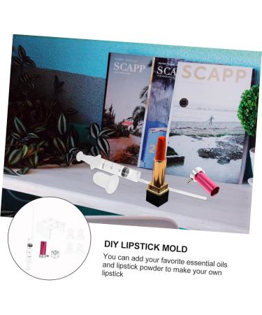  Healvian Healvian 2 Sets Homemade Lipstick Molds Lipstick DIY Making Accessory DIY Mold Accessory Lipstick Mold Accessory Lipstick Making Accessory Lipstick Shaping - Buy Online on GoSupps.com