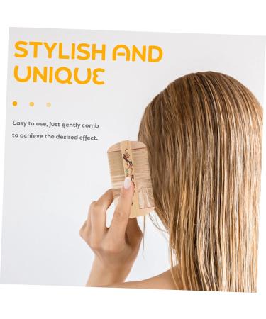 Peigne en Bambou Dents Ultra-fines Double Face Nettoyage Doux du Cuir Chevelu Format Compact Soin Antipelliculaire pour Toilettage Chiens et Chats Usage Quotidien - Buy Online on GoSupps.com