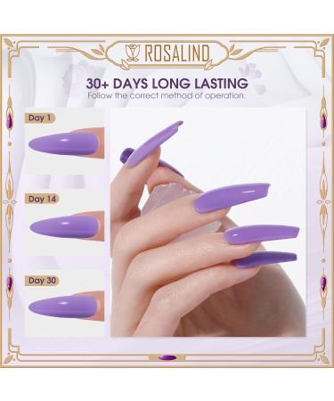 ROSALIND UV Nail Polish Gel 20 Colours White Pink Red Purple Orange Gel Nail Polish Set Gel Nail Salon Design Kit Soak Off UV LED Nail Gel Polish Nail Polish Varnishes for UV Lamp 05 - Buy Online on GoSupps.com
