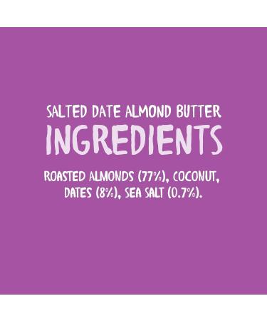  Yumello Yumello Smooth Salted Date Almond Butter - Vegan Friendly Dairy Free Refined Sugar Free Palm Oil Free - (1 x 230g) - Buy Online on GoSupps.com