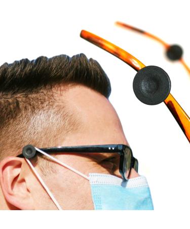 Ear Saver Face Mask for Glasses | Ear Savers Button Mask Extender Holder Connector Clip Hook Reusable Adjustable Band Guard Adults Children