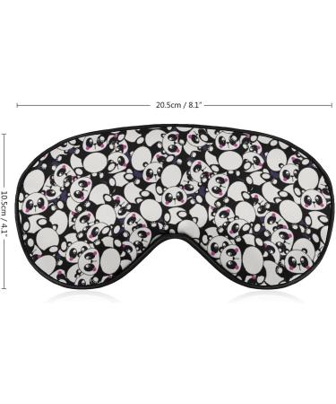 Cute Kids Panda Sleep Mask - Adjustable Eye Shades for Women | Comfortable & Fun Sleep Cover - Buy Online on GoSupps.com