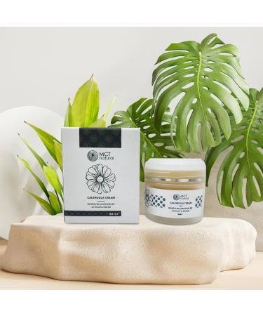 MCT natural Marigold Ointment 50 ml Natural Cosmetics for Dry Skin Moisturising Day Care Body Lotion Balm - Buy Online on GoSupps.com