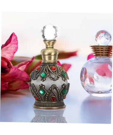minkissy Essential Oil Bottle Aromatherapy Diffuser Bottle Ornament Container Talco Perfumado Para Mujer Decorative Perfumes Perfume Dispenser Spray Bottle Glass Bottle Crystal Travel 8.3x3.5cm Bronze - Buy Online on GoSupps.com