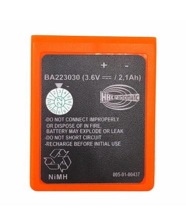 3.6V 2100mAh BA223030 Rechargeable Battery for HBC Crane Remote Control