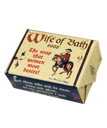 Wife of Bath Soap - 1 Mini Bar of Soap - Made in the USA