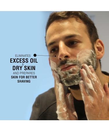 Men s Face Wash & Exfoliator - Daily Exfoliating Cleanser with Plant-Based Ingredients - Peppermint Scrub - Travel Size 3.4 fl oz - Perfect for All Skin Types - Buy Online on GoSupps.com