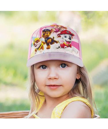 Nickelodeon Paw Patrol Pink Toddler Baseball Cap | Adjustable Hat for Girls 2-4T - Buy Online on GoSupps.com