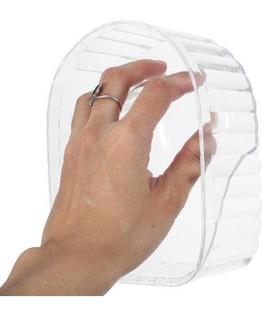 TOVINANNA Nail Soaking Bowl Transparent Nail Polish Remover Bowl Nail Art Polish Remover Manicure Bowl Manicure Spa for Home Nail Salon Supplies - Buy Online on GoSupps.com
