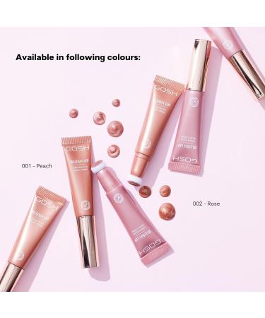 Gosh Cream Blush-Up Stick | Define Your Face with Liquid Rouge & Built-in Sponge | International Shipping Available - Buy Online on GoSupps.com