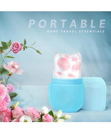 Silicone Ice Roller for Face & Eye | Facial Beauty Tool for Puffiness Relief - Blue - Buy Online on GoSupps.com