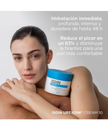 ISDIN UREADIN CREAM10 Nourishing Moisturizing Body Cream for Dry Skin Fast Absorption Deep Hydration 10% Urea 300ml - Buy Online on GoSupps.com