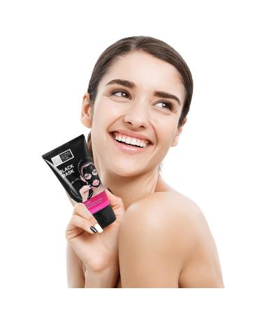 Global Beauty Care 5 oz Charcoal Infused Black Peel-Off Mask | 150 ml Peel-Off Mask - Buy Online on GoSupps.com