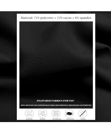 VIAOLI Women's Scrubs Set - Black Small, Clinical Modern Athletic Suit with 10 Pockets - Buy Online on GoSupps.com