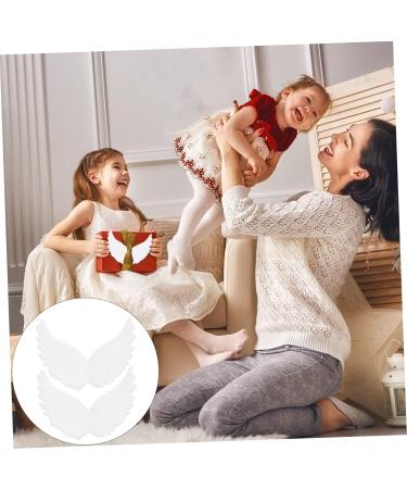 COHEALI 12 Pcs Christmas Centerpieces Plastic Angel Wings Diy Angel Wings Accessories Bottle Blowing Variety White 5x2pcs 18x14cmx2pcs - Buy Online on GoSupps.com