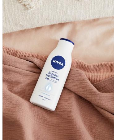  NIVEA NIVEA Express Moisturizing Body Cream 6 x 250 ml moisturizing cream enriched with marine minerals light body lotion with fast-absorbing formula - Buy Online on GoSupps.com