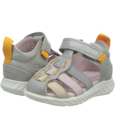 ECCO Girl's Sp.1 Lite Infant Sandal Fisherman - Size 7.5 UK Child, Multicolor Concrete - Buy Online on GoSupps.com
