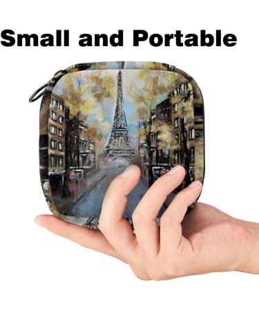 Stylish Portable Storage Bags for Women's Essentials | Multi-Colored Menstrual Pad & Bandage Holders - Perfect for School & Office - Buy Online on GoSupps.com