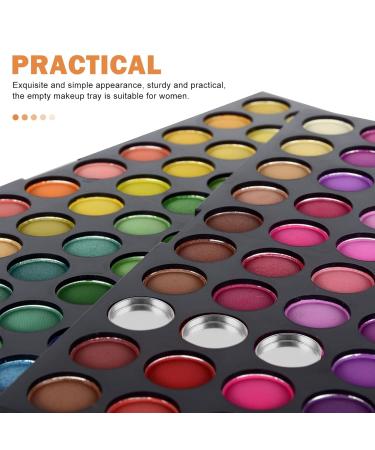 NOLITOY 10 Pcs Empty Round Metal Pans - Aluminum Tin Palette for Eyeshadow Blush Lipstick Organizer | Magnetic Makeup Palette 20mm - International Shipping - Buy Online on GoSupps.com