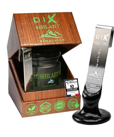 R sine SHILAJIT D'Himalaya 50g 100 Portion Haute Altitude Sans m taux lourds Sans contamination Riche en Oligo- l ment Ratio 60:1 100% naturel Sans Traitement Chimique