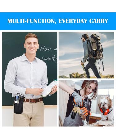 KATOLK 2 Pcs Belt Pen Holder  Multifunctional Adjustable Tactical Pencil Pouch  Detachable Military Duty Pencil Sleeve Case  Can Hold Pens  Rulers and Scissors  Black - Buy Online on GoSupps.com