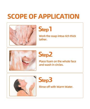 Face Wash Soap - Gentle Cleansing Facial Repair Fades Spots Reduces Fine Lines Hydrating & Soothing Cleanser Bar(3PCS) - Buy Online on GoSupps.com