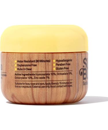 Sun Bum Original SPF 50 Clear Zinc Sunscreen | Vegan & Reef Friendly | Broad Spectrum UVA/UVB Protection | 1 Fl Oz - Buy Online on GoSupps.com