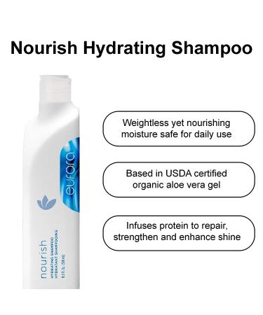 Eufora Nourish Hydrating Shampoo & Moisture Solution Conditioner Set - 16.9 oz/500ml - Buy Online on GoSupps.com