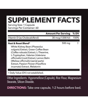 Night Time Fat Burner for Women | Powerful Weight Loss Pills to Suppress Late Night Cravings & Boost Fat Burn - Buy Now! - Buy Online on GoSupps.com