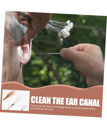 LALADEFIEE Ear Wax Removal Kit with Goose Chicken and Crane Picks for Adults Portable Ear Cleaning Tools for Earwax Removal - Buy Online on GoSupps.com
