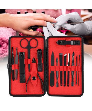 15pcs Stainless Steel Fingernail Clipper Set - Premium Manicure Tools for Dead Skin Removal | International Shipping Available - Buy Online on GoSupps.com