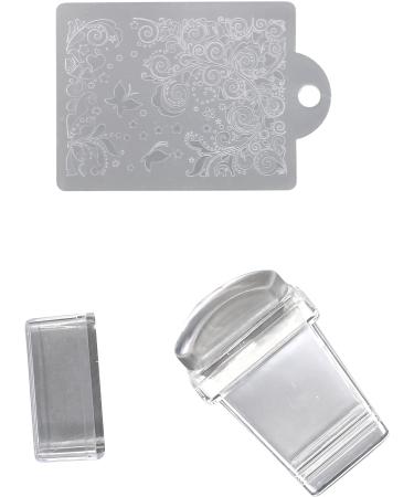 French Tip Nail Stamper Set - Silicone Jelly Stamper for Perfect French Manicure - Buy Online on GoSupps.com
