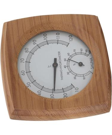 0%-100% Thermometer-Hygrometer for Sauna | High Temp & Corrosion Resistant | Perfect for Sauna House - Buy Online on GoSupps.com