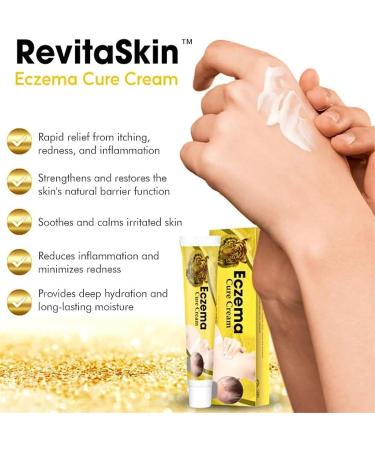 Revitaskin Herbal Eczema Psoriasis Cream - Eczema Relief for Adults (2 pcs) - Buy Online on GoSupps.com