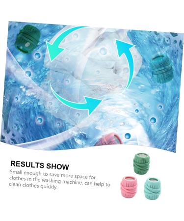 Ipetboom 6 Pcs Washing Machine Laundry Ball Washers Dryer Detergent Washer Soap Ball Fabric Softener Dispenser Washing Machine Soap Washing Machine Washing Ball Washing Balls Washer Ball 7x4.5x4.5cmx2pcs Random Colorx2pcs - Buy Online on GoSupps.com