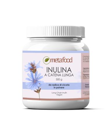 Metafood - INULINE Natural long chain chicory root powder - 500g
