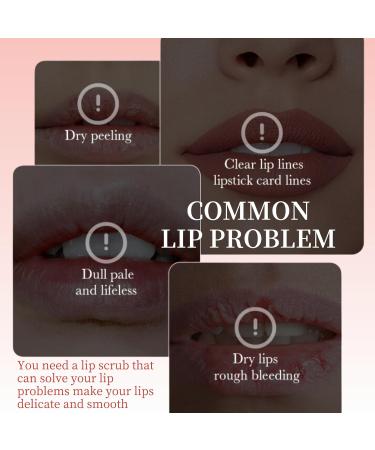 Fruity Lip Scrub - Lip Scrub Exfoliator - Lip Care for Women - Moisturizing Lip Mask - Lip Balm & Moisturizer for Dry Chapped Lip - Lip Exfoliator Scrub - Watermelon & Raspberry Taste - Buy Online on GoSupps.com