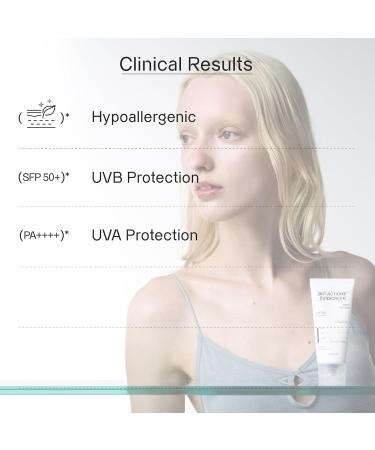 Oganacell Bio Actiome Sunscreen with Zinc Oxide & Cica | Broad Spectrum SPF for Sensitive Skin | Korean Facial Sunscreen | Boosts Radiance | 1.69 fl. oz - Buy Online on GoSupps.com