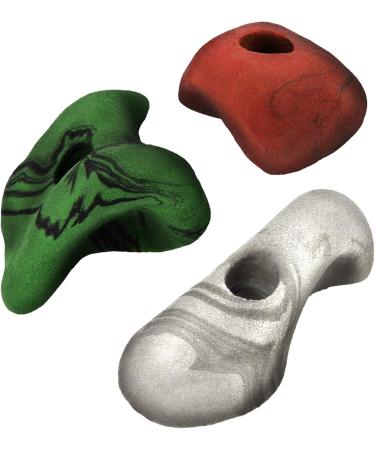 ALPIDEX Starter Set: 35 Colorful Climbing Holds & Stones with Screws - Perfect for Home Gym & Outdoor Climbing - Buy Online on GoSupps.com