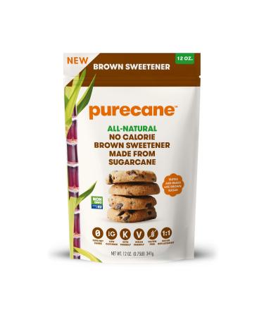 Purecane No Calorie Brown Sweetener 12 oz (341 g)