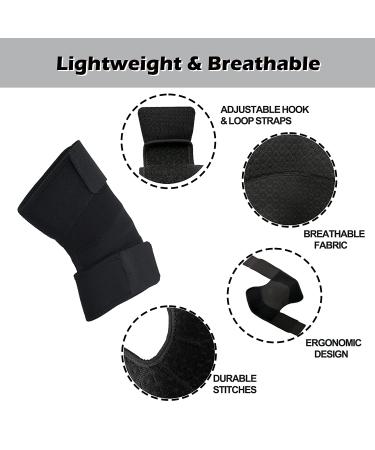 Adjustable Elbow Brace Support | CoolMax Compression Arm Sleeve for Joint Pain Relief | Bursa Protection | Arthritis & Tendonitis Relief | One Size Fits Most | 1 Count - Buy Online on GoSupps.com