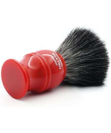 Edwin Jagger Eco-Friendly Vegan Exfoliating Shaving Brush - Red - Buy Online on GoSupps.com