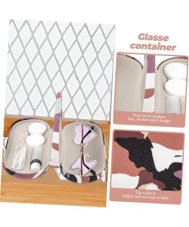 Buy Gatuida Versatile Glasses Case - Double Usage Storage for Contact Lenses & Glasses | Portable Hard Shell Organizer for Pine Trainers - Buy Online on GoSupps.com