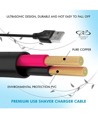USB Charger Cord for Skull Shaver Pitbull Gold Pro Trimmer - Replacement Charging Cable by Fenergy Shop - Buy Online on GoSupps.com