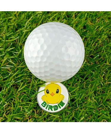 GOLTERS Golf Ball Markers Clips Pack of 6 Mixed 05 - Golf Gifts Set - Buy Online on GoSupps.com